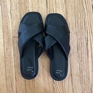 A New Day | Black Sandals